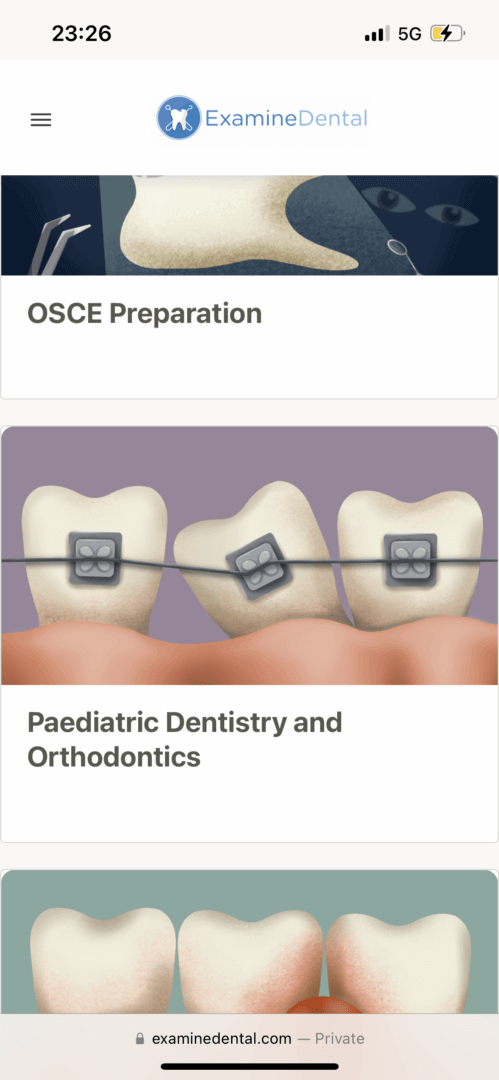 ExamineDental - The dental revision and interview prep platform